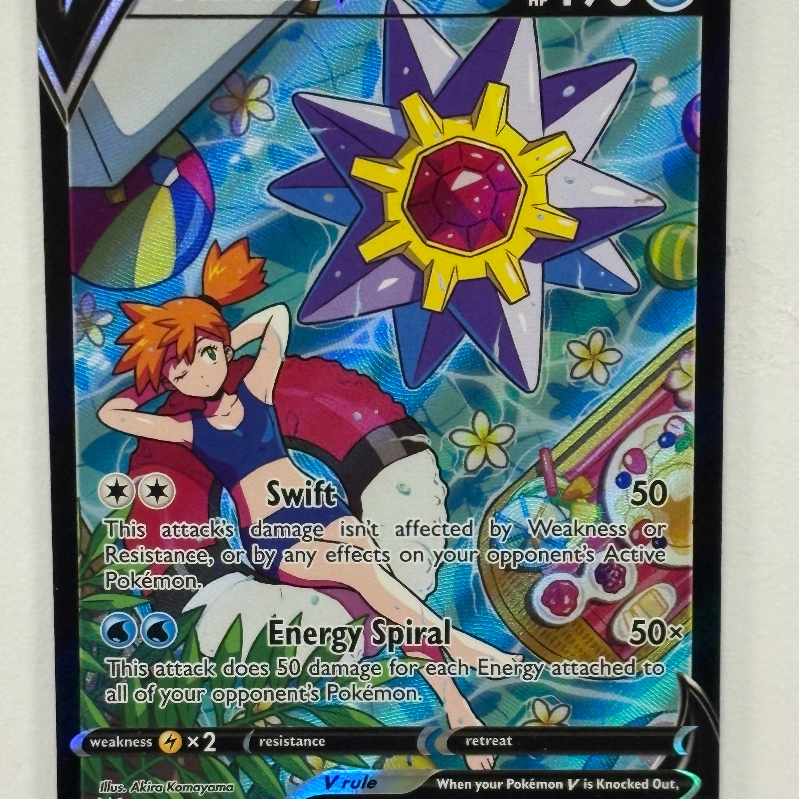 Pokémon TCG - Astral Radiance Starmie V TG22/TG30 NM