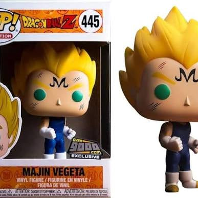 Funko Pop! Animation Dragon Ball Z Majin Vegeta Over 9000 Exclusive #445
