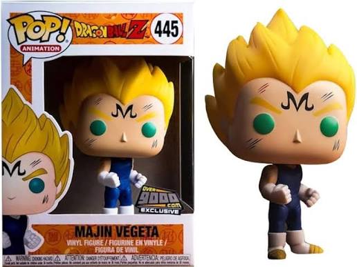 Funko Pop! Animation Dragon Ball Z Majin Vegeta Over 9000 Exclusive #445