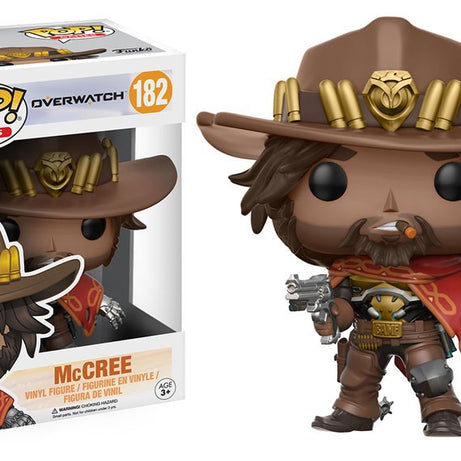 Funko Pop! Games Overwatch McCree GameStop Exclusive #182