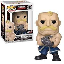 Funko Pop! Animation Fullmetal Alchemist Alex Armstrong GameStop Exclusive #433
