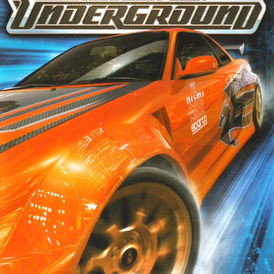 PS2 Need for Speed Underground Video Game