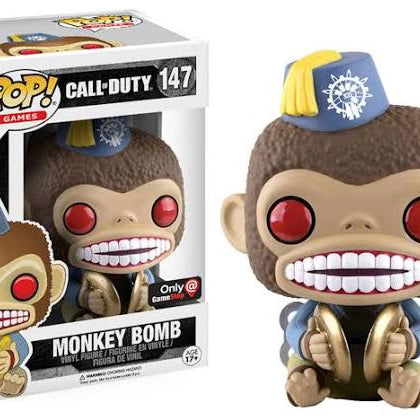 Funko Pop! Games Call Of Duty Monkey Bomb GameStop Exclusive #147