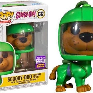 Funko Pop! Animation Scooby Doo Scooby-Doo In Scuba Outfit #1312