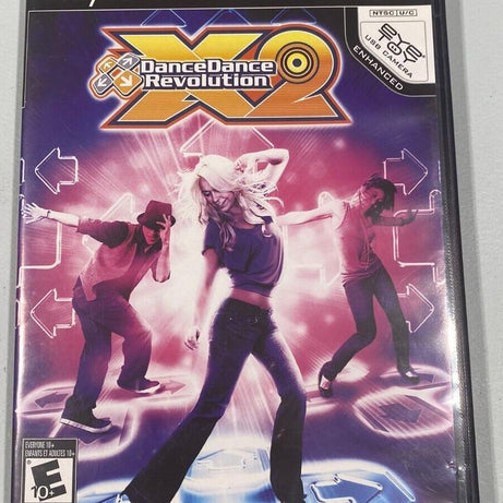 PS2 Dance Dance Revolution X2 Video Game