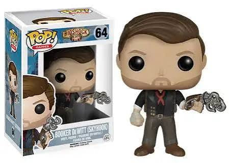 Funko Pop! Games Bioshock Infinite Booker DeWitt (SkyHook) #64