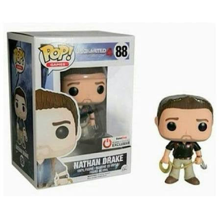 Funko Pop! Games Uncharted 4 A Thief's End Nathan Drake GameStop Exclusive #88