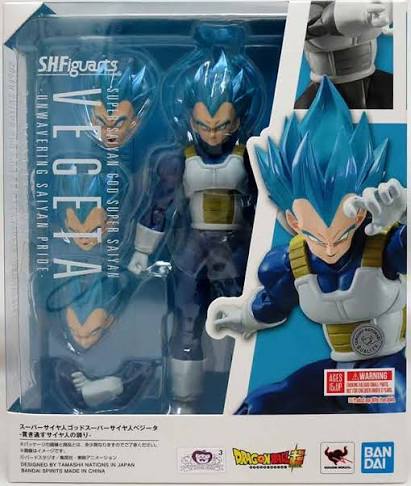 Bandai S.H.Figuarts Dragon Ball Super Super Saiyan God Super Saiyan Vegeta -Unwavering Saiyan Pride- Action Figure