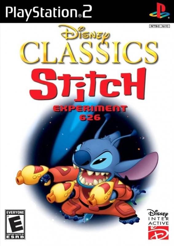 PS2 Disney Classics Stitch Experiment 626 Video Game