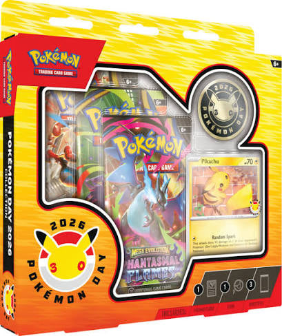 Pokémon TCG - Pokémon Day 2026 3-Pack Collection Box