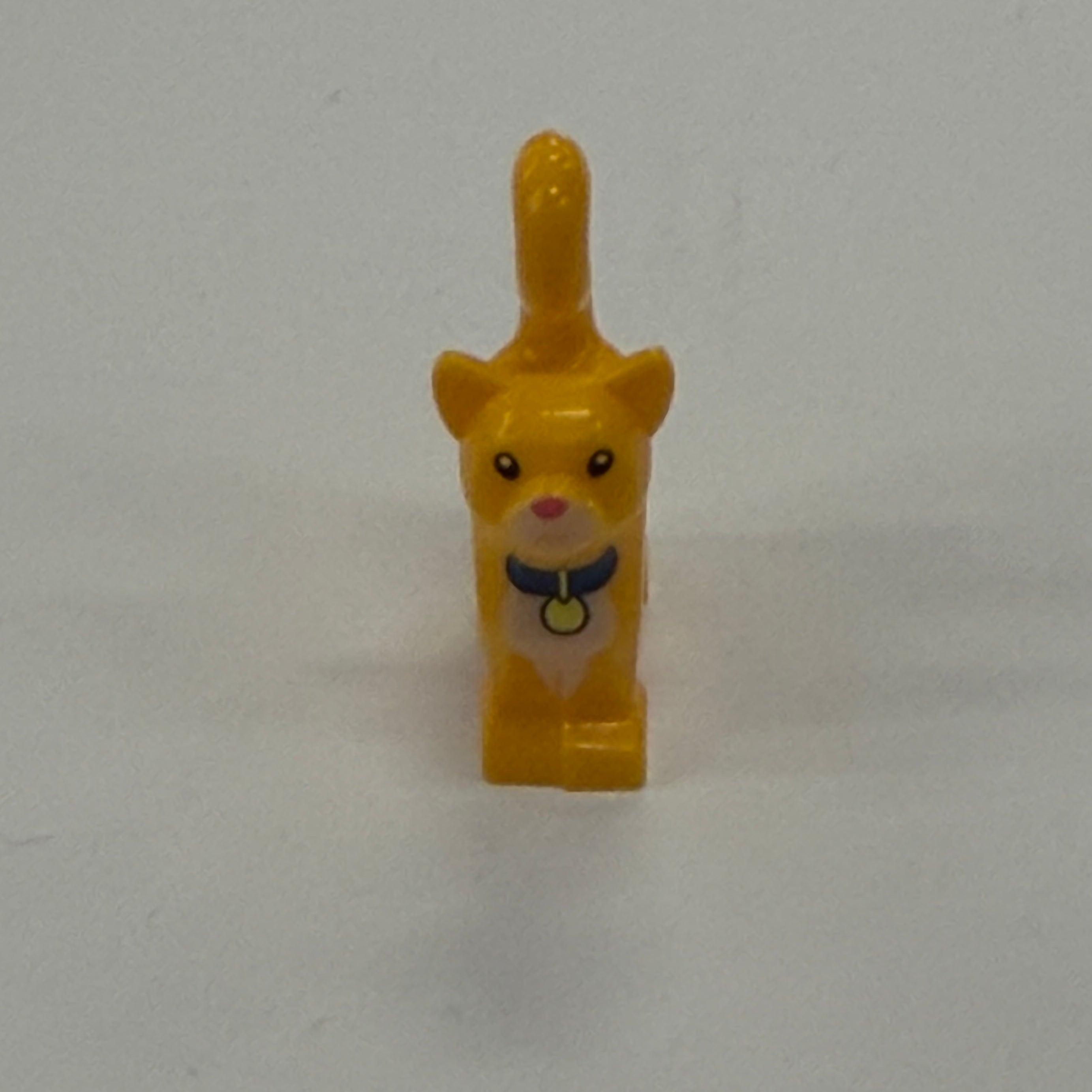 Animals Yellow Cat #1 Mini Block Figure