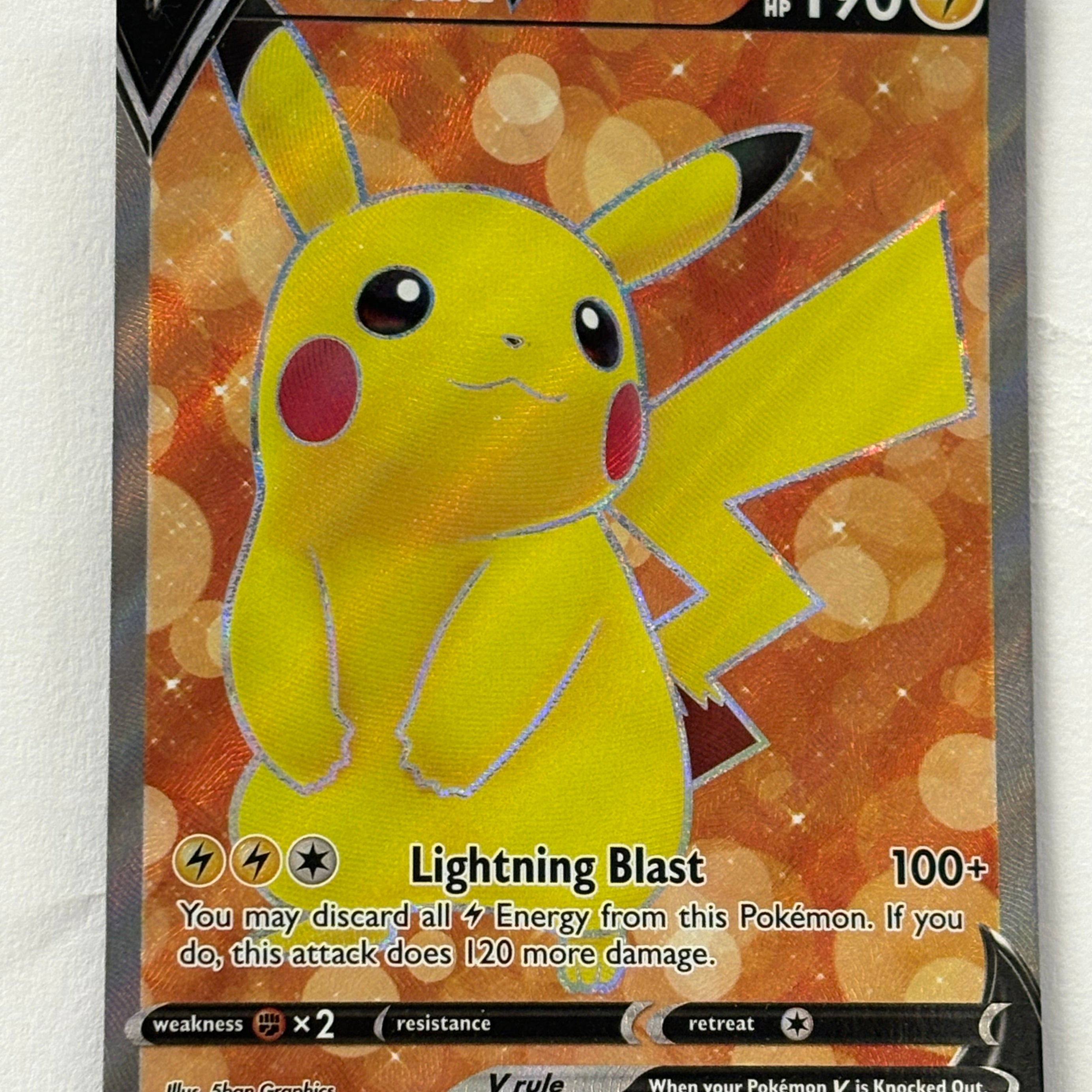 Pokémon TCG - Brilliant Stars Pikachu V 157/172 NM
