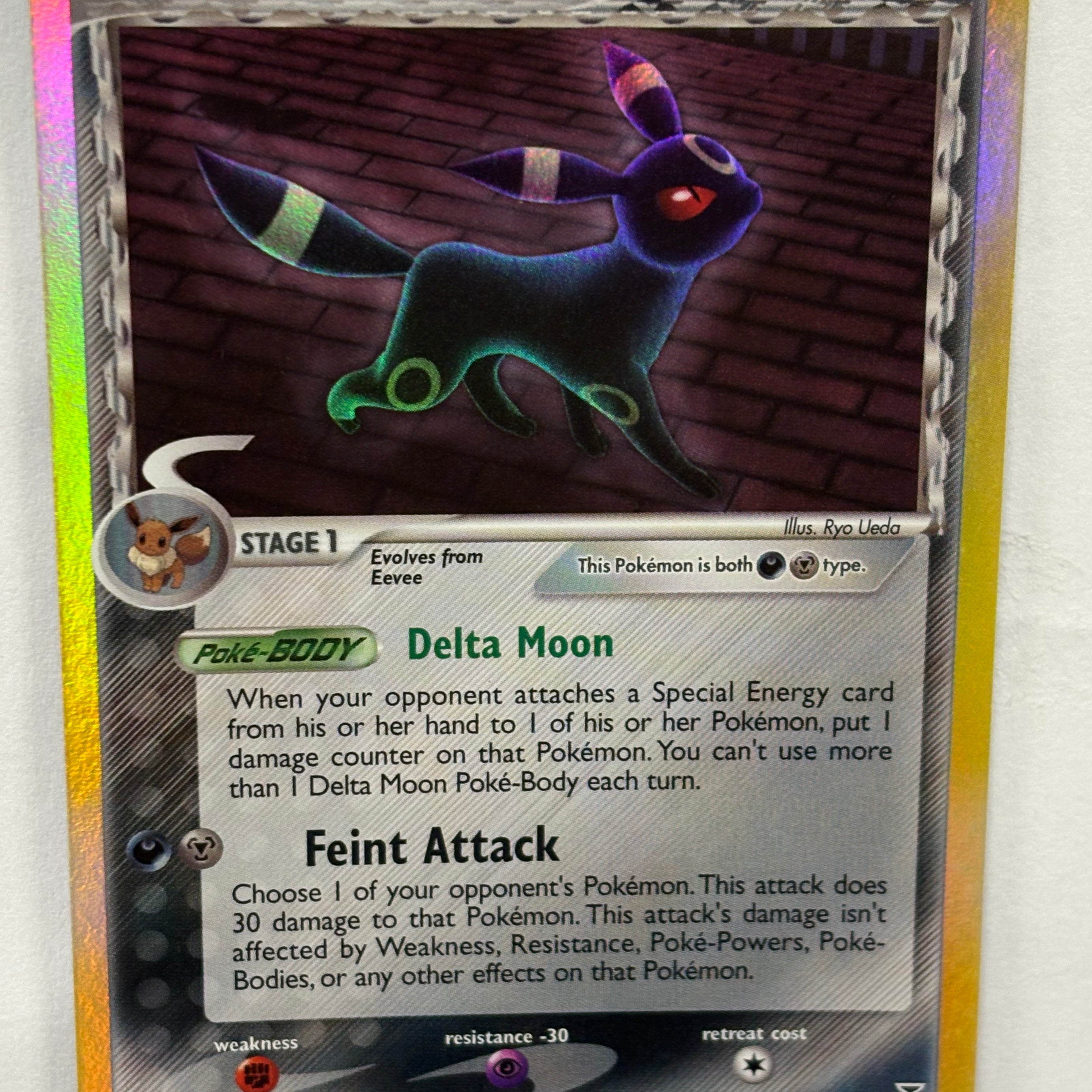 Pokémon TCG - EX Delta Species Umbreon Holo 17/113 NM