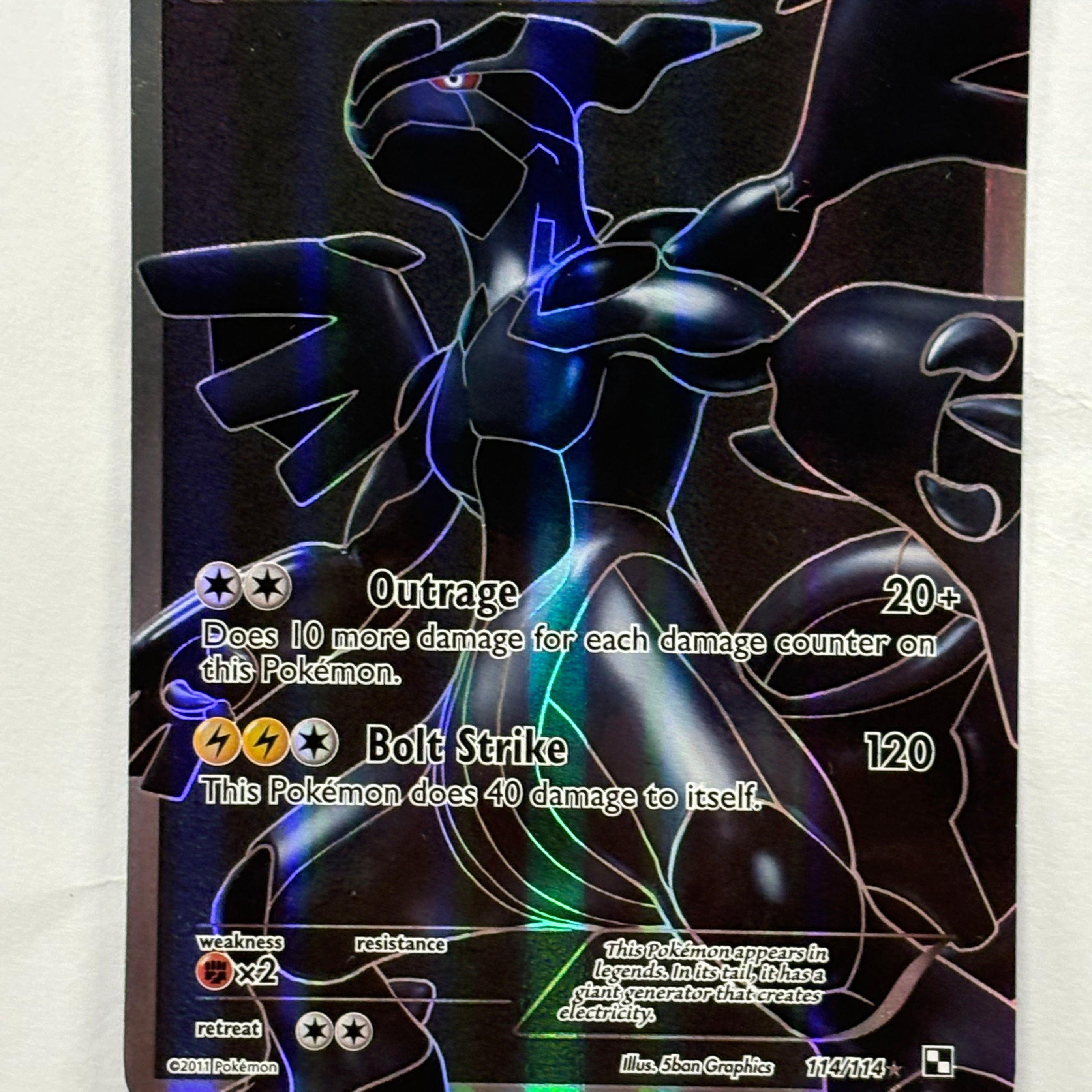 Pokémon TCG - Black and White Zekrom 114/114 NM
