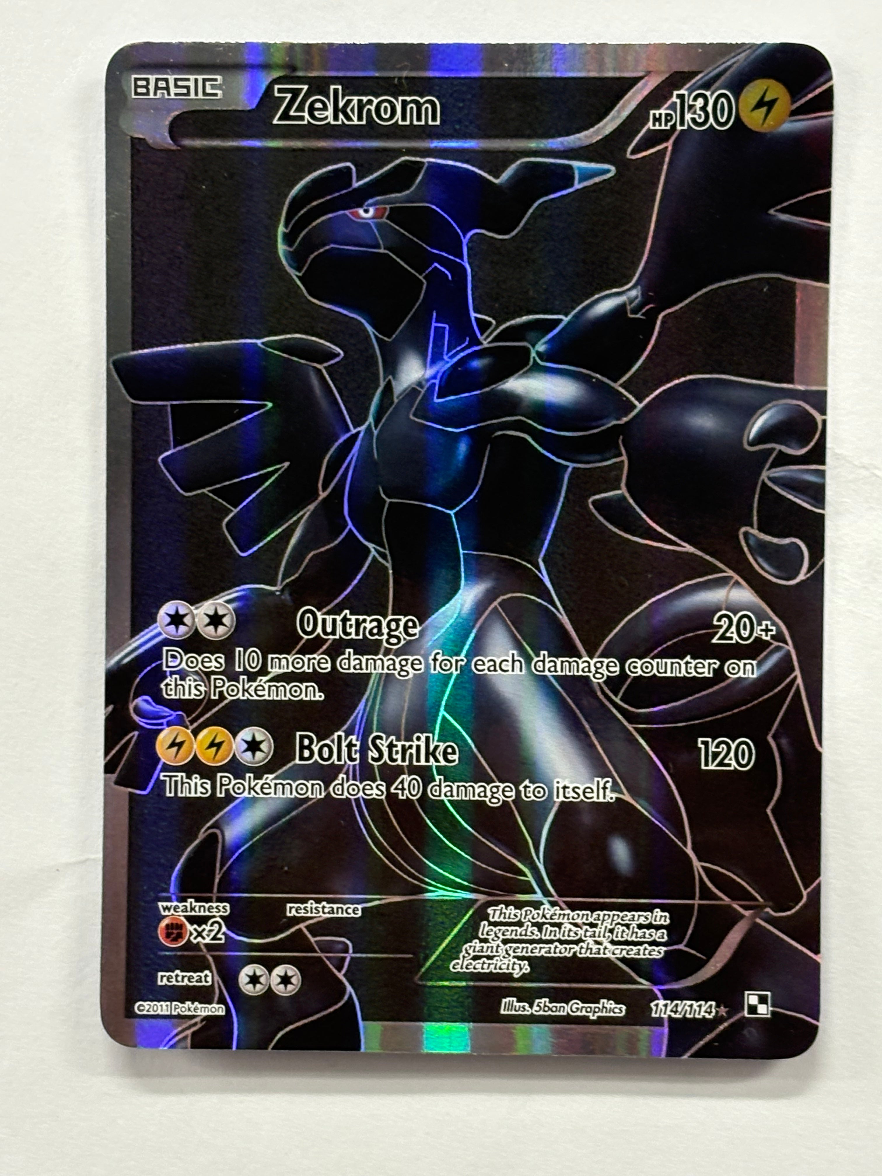 Pokémon TCG - Black and White Zekrom 114/114 NM