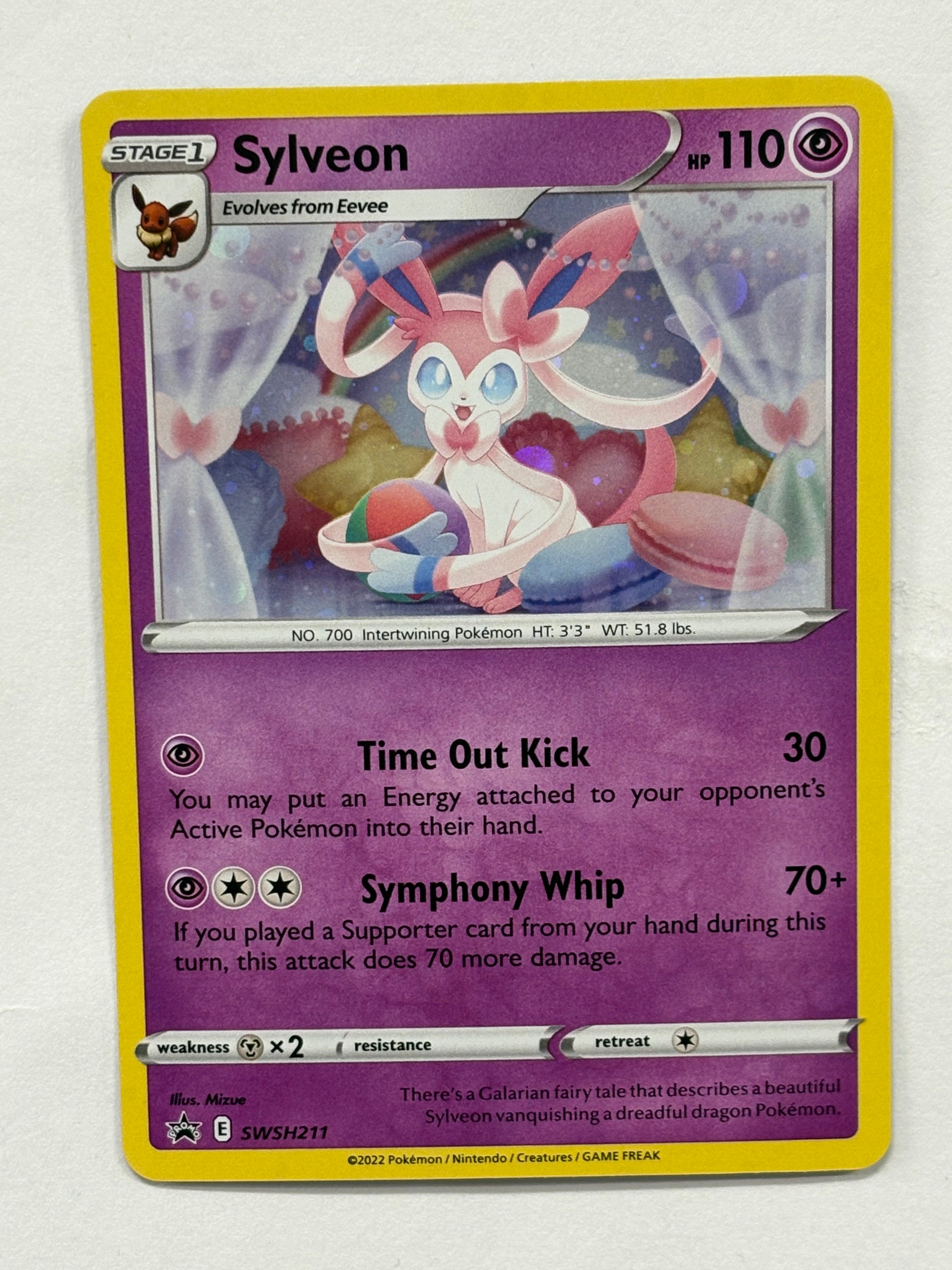 Pokémon TCG - Pokemon Promo Sylveon SWSH211 NM