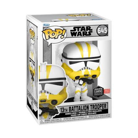 Funko Pop! Star Wars 13th Battalion Trooper Gaming Greats GameStop Exclusive #645