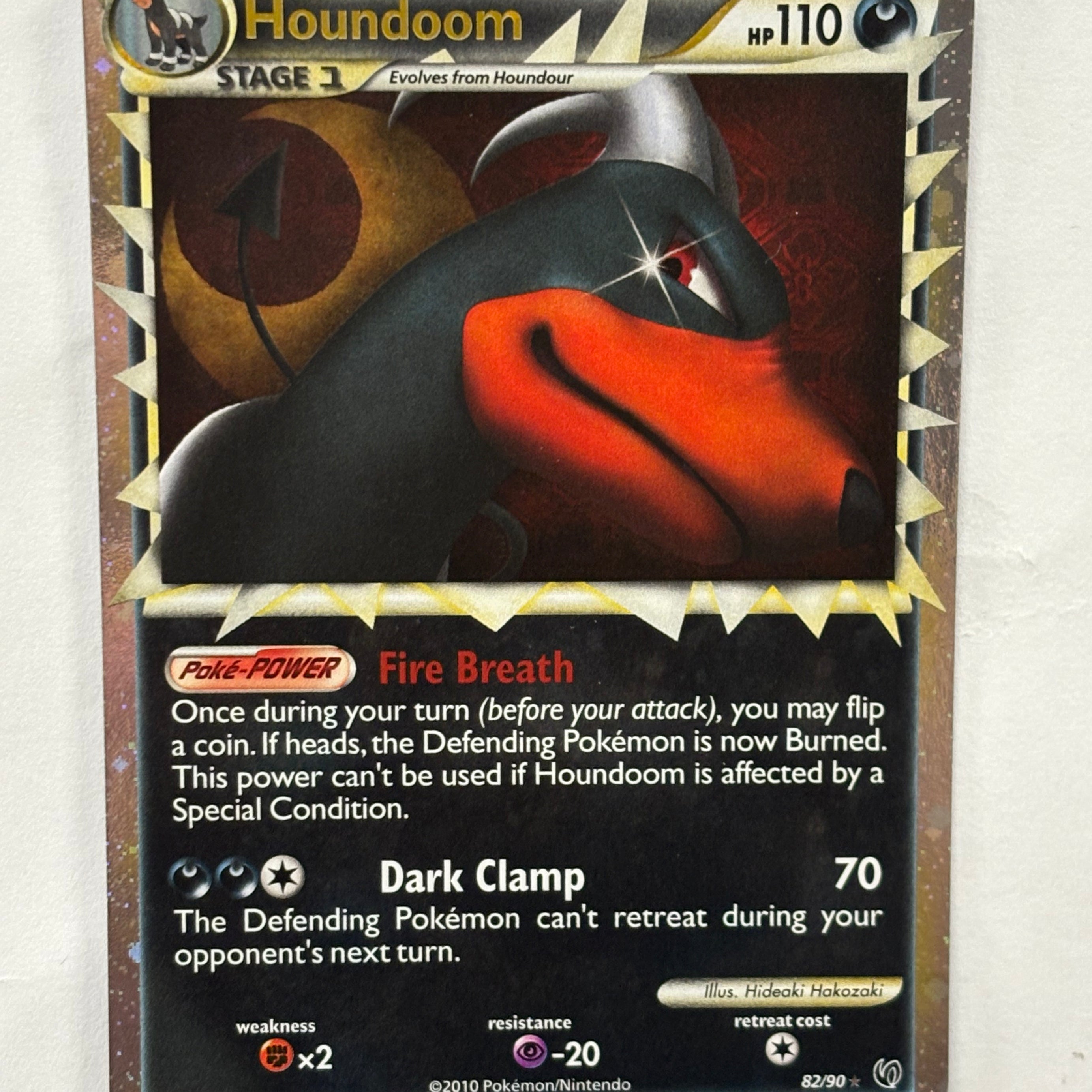 Pokémon TCG - HS-Undaunted Houndoom 88/95 NM