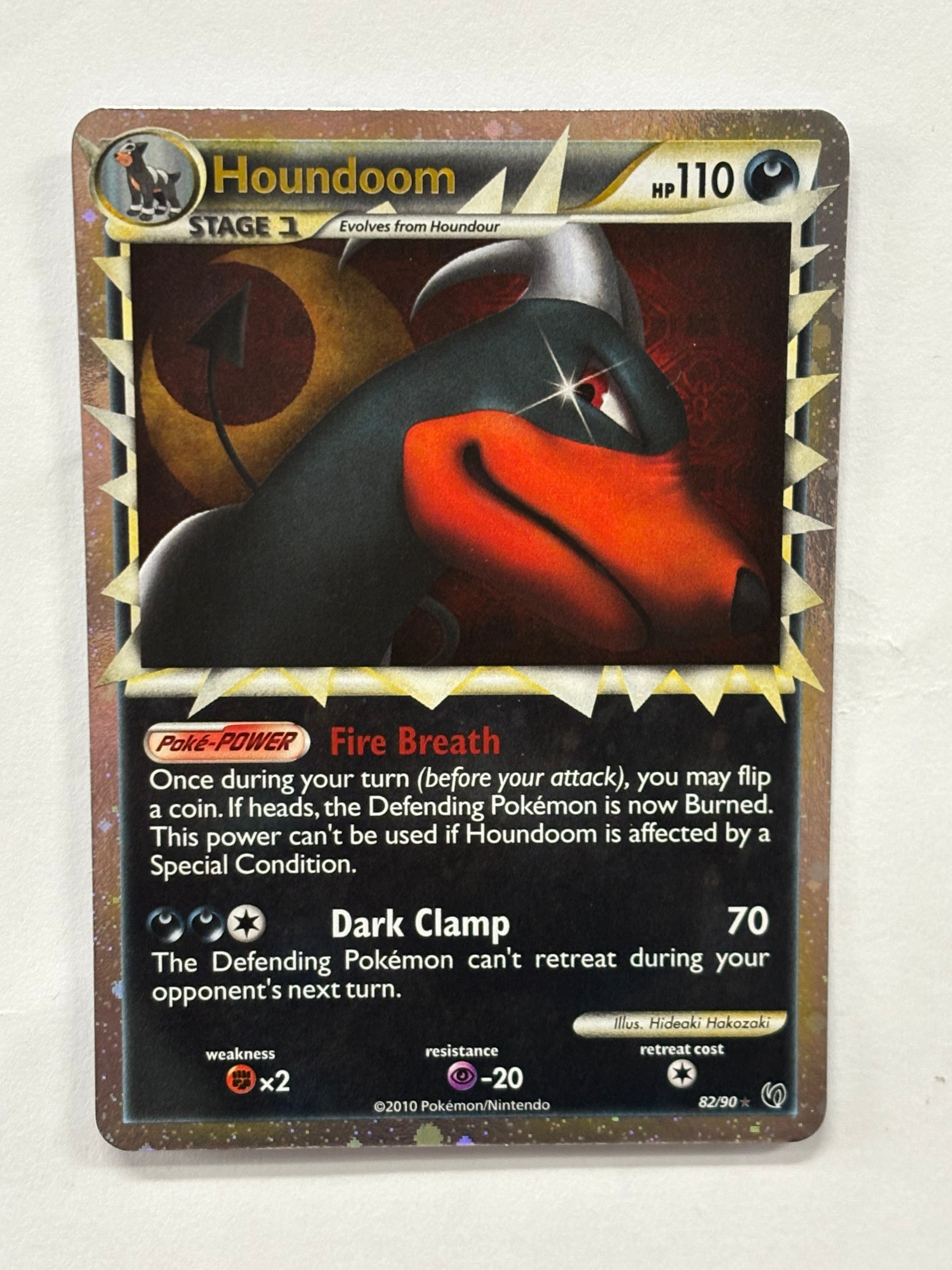 Pokémon TCG - HS-Undaunted Houndoom 88/95 NM