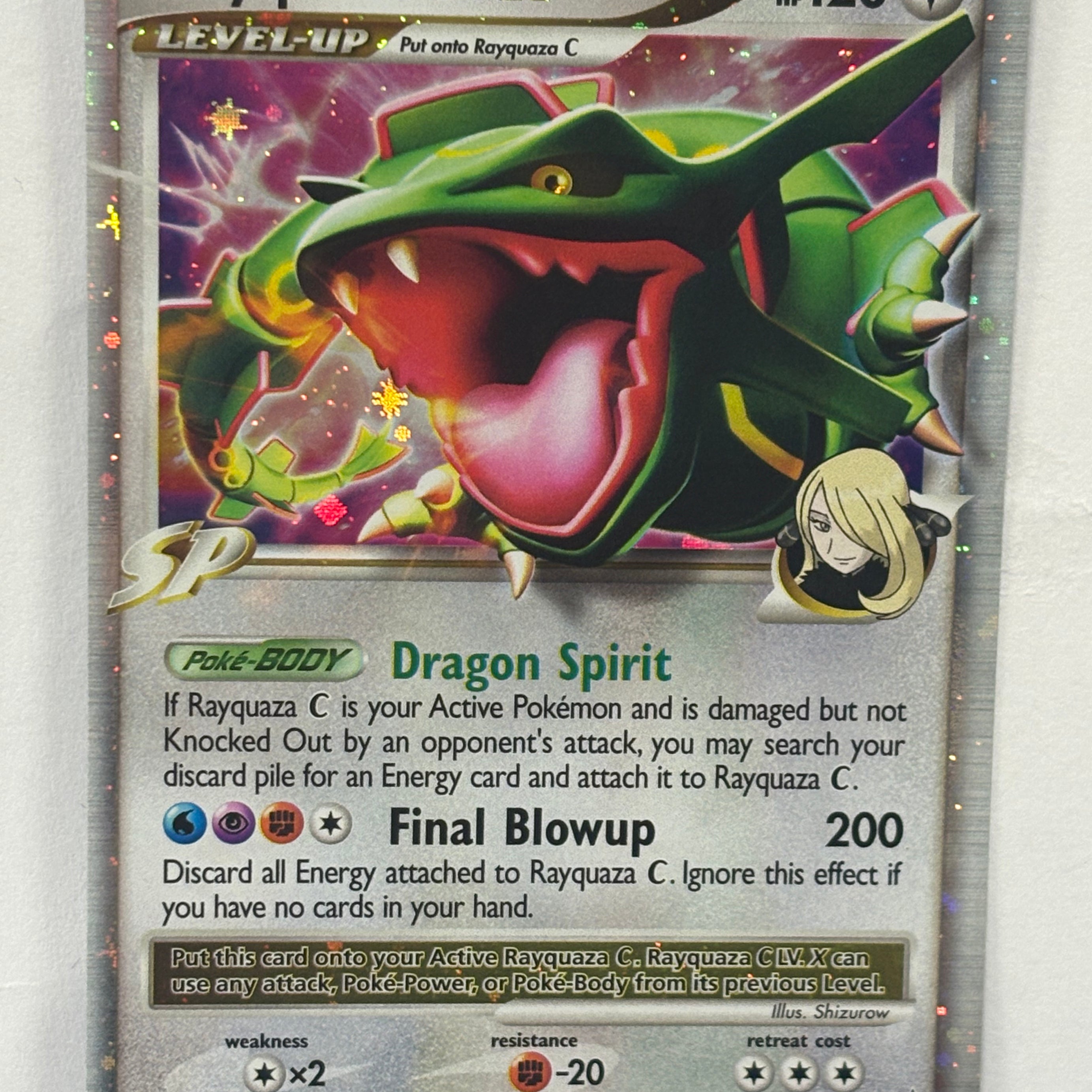 Pokémon TCG - Diamond and Pearl Promo Rayquaza DP47 NM