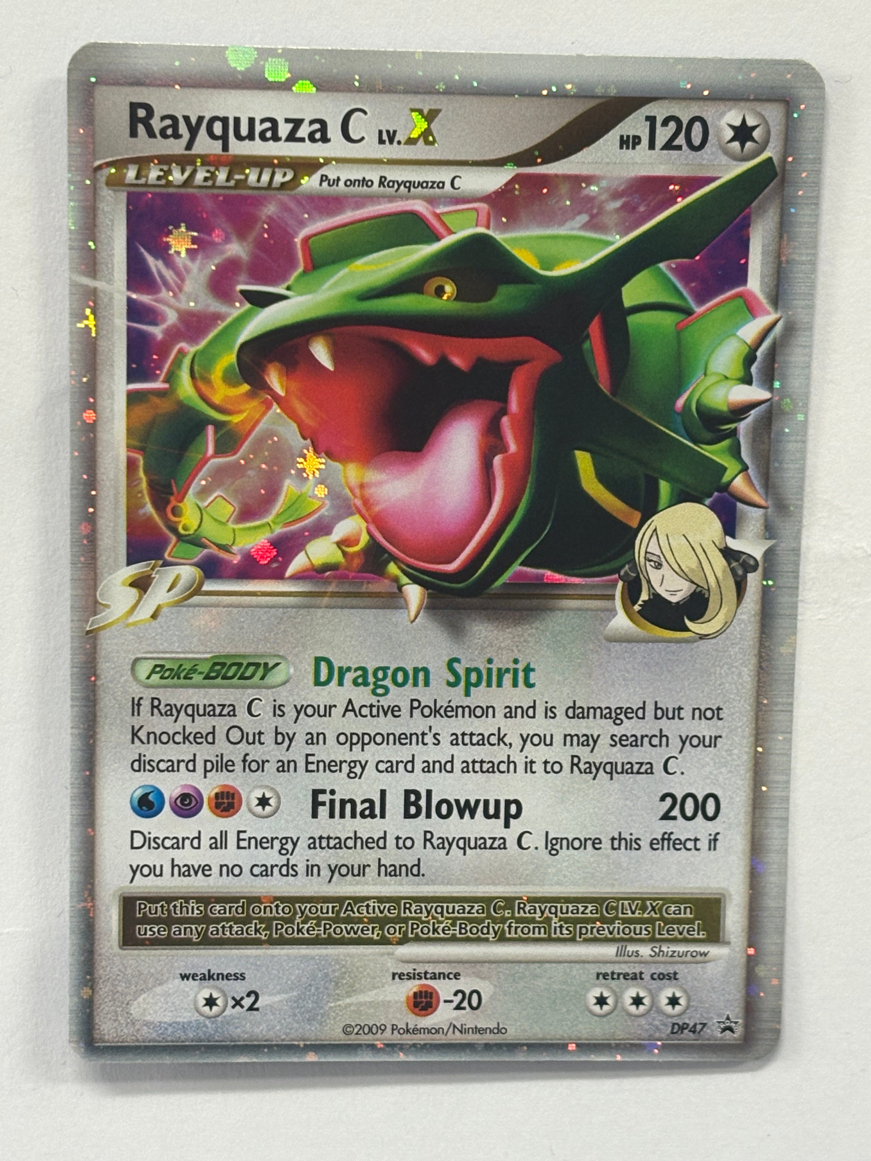 Pokémon TCG - Diamond and Pearl Promo Rayquaza DP47 NM