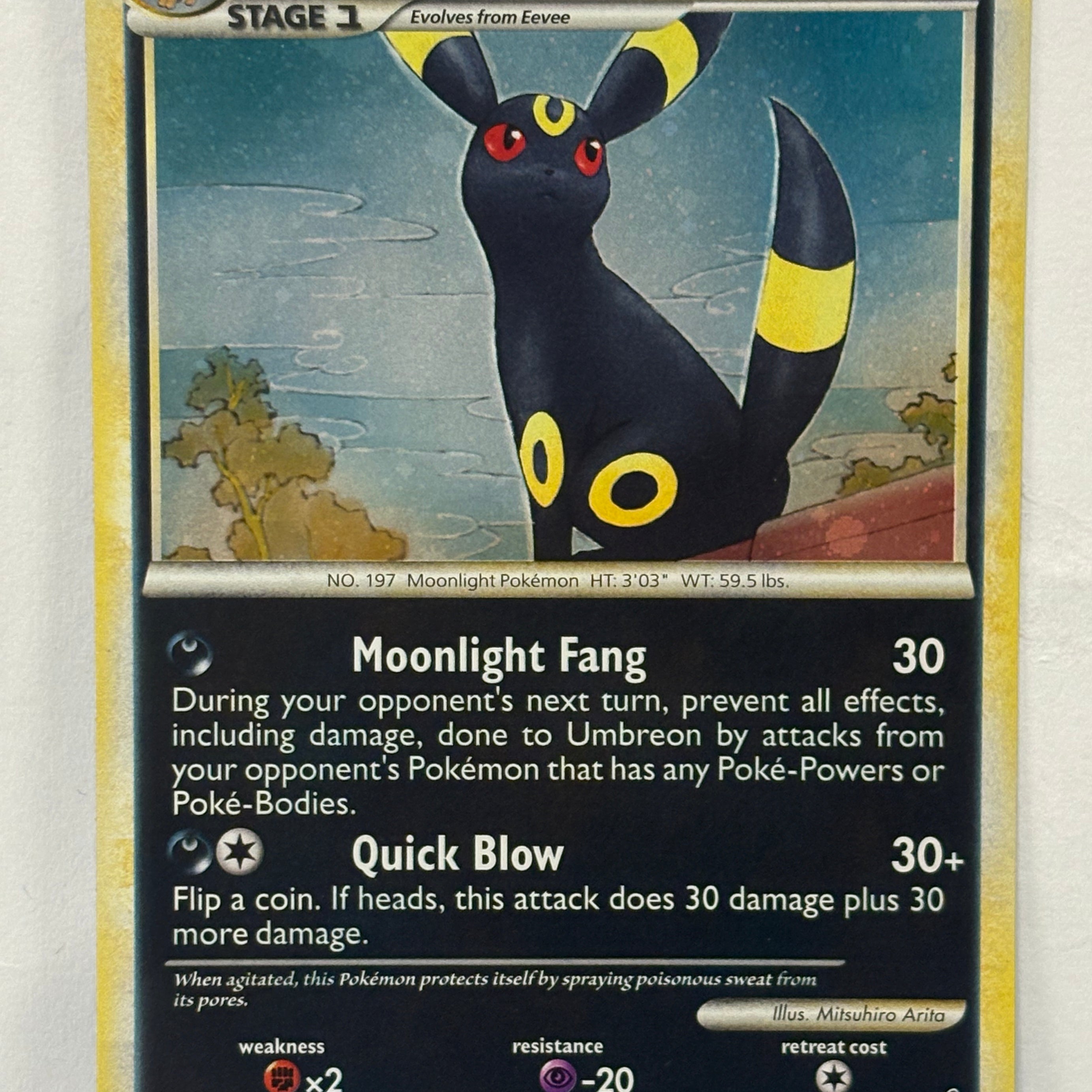 Pokémon TCG - Call of Legends Umbreon 22/95 NM