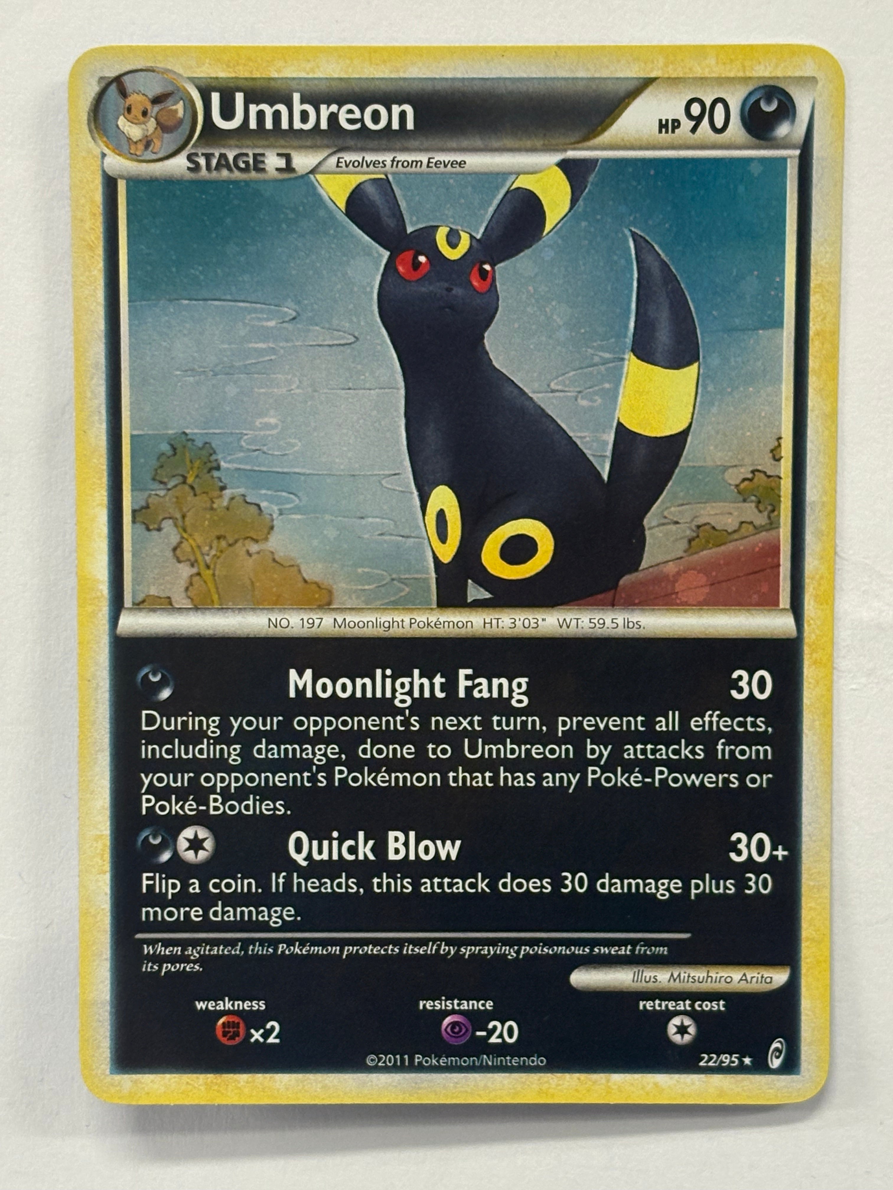 Pokémon TCG - Call of Legends Umbreon 22/95 NM