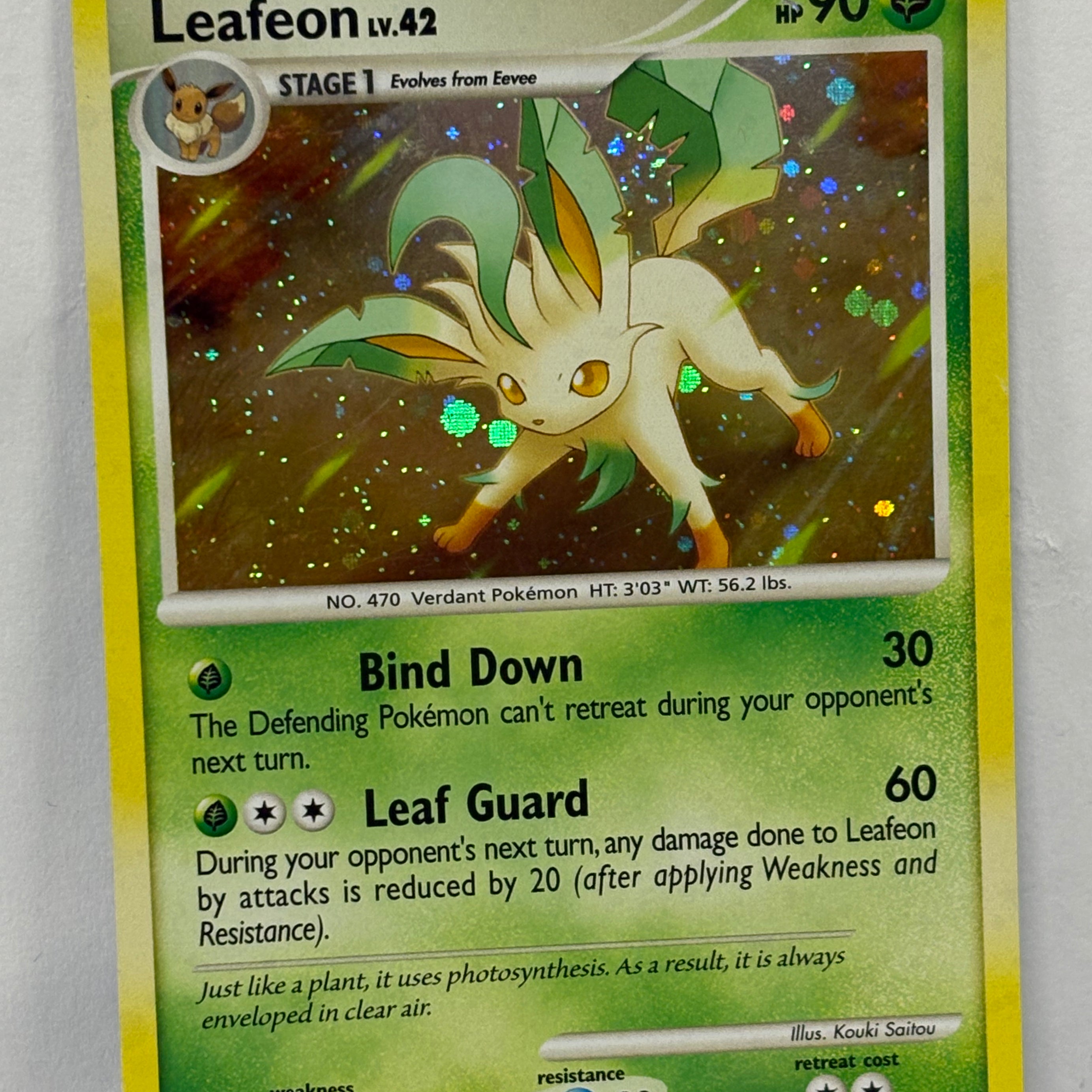 Pokémon TCG - Majestic Dawn Leafeon 7/100 NM
