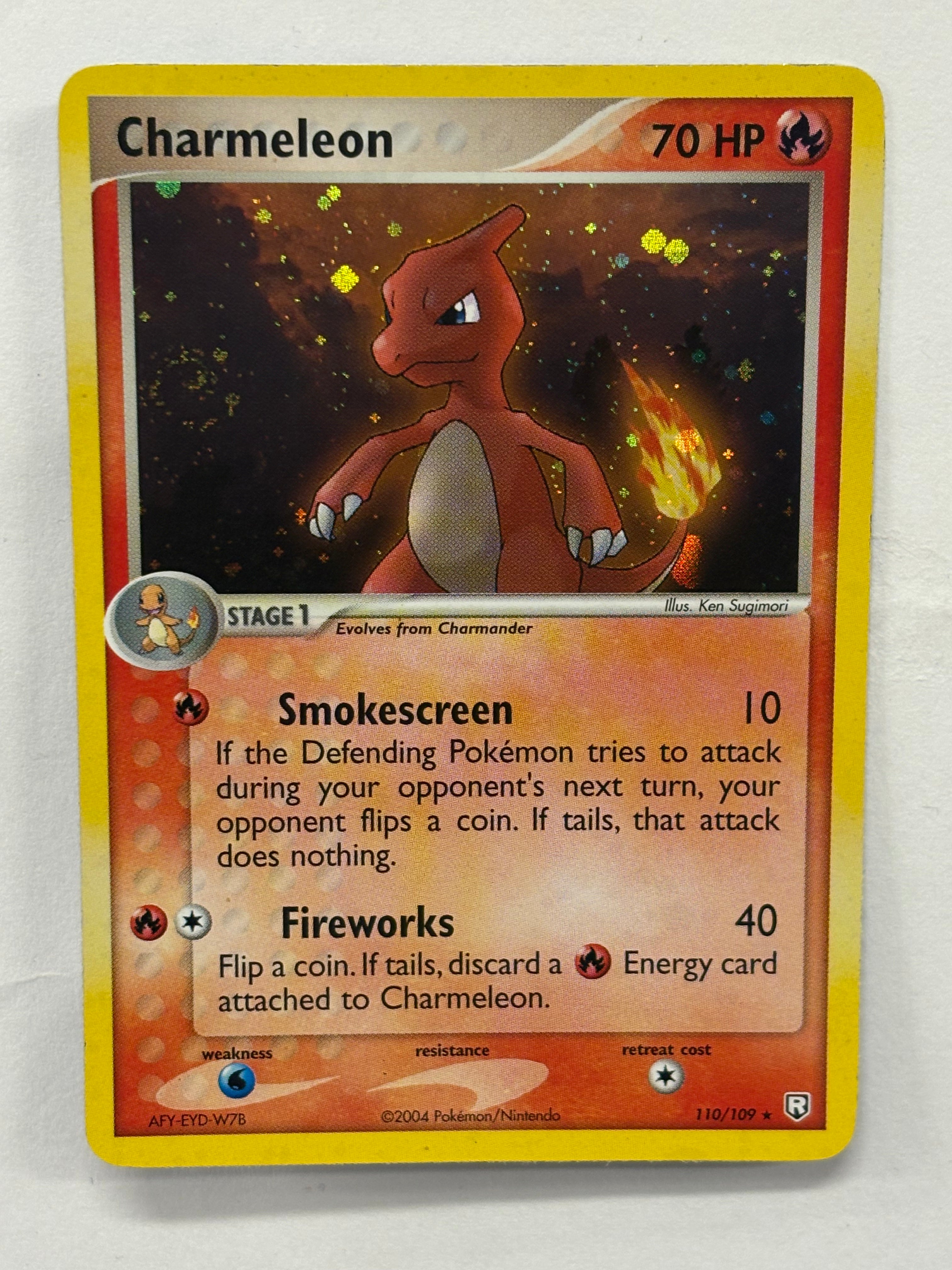 Pokémon TCG - EX Team Rocket Returns Charmeleon 110/109 LP