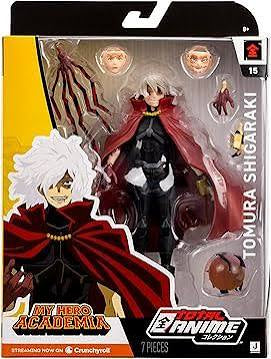 Jazwares Total Anime My Hero Academia Tomura Shigaraki Action Figure