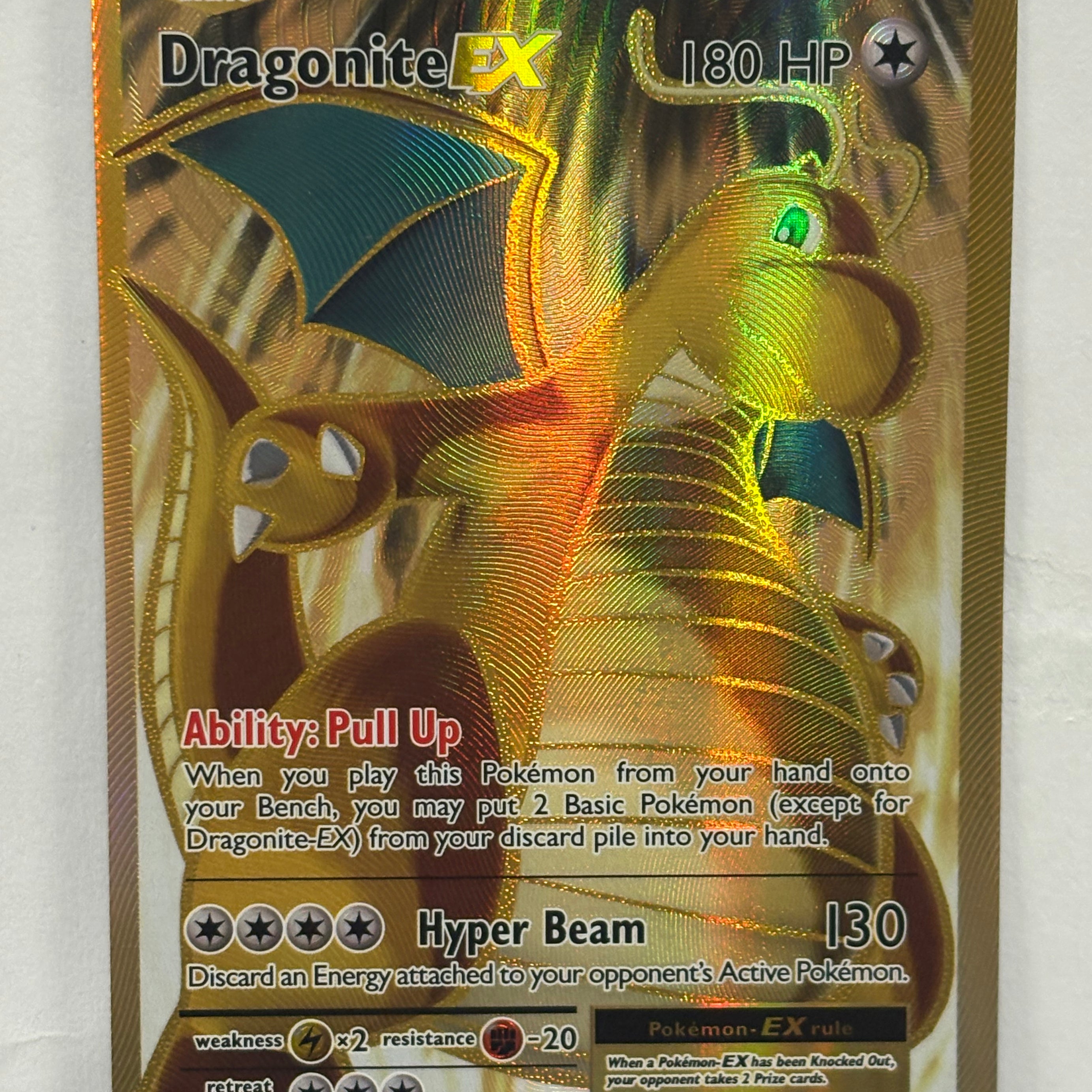 Pokémon TCG - Evolutions Dragonite EX 106/108 NM