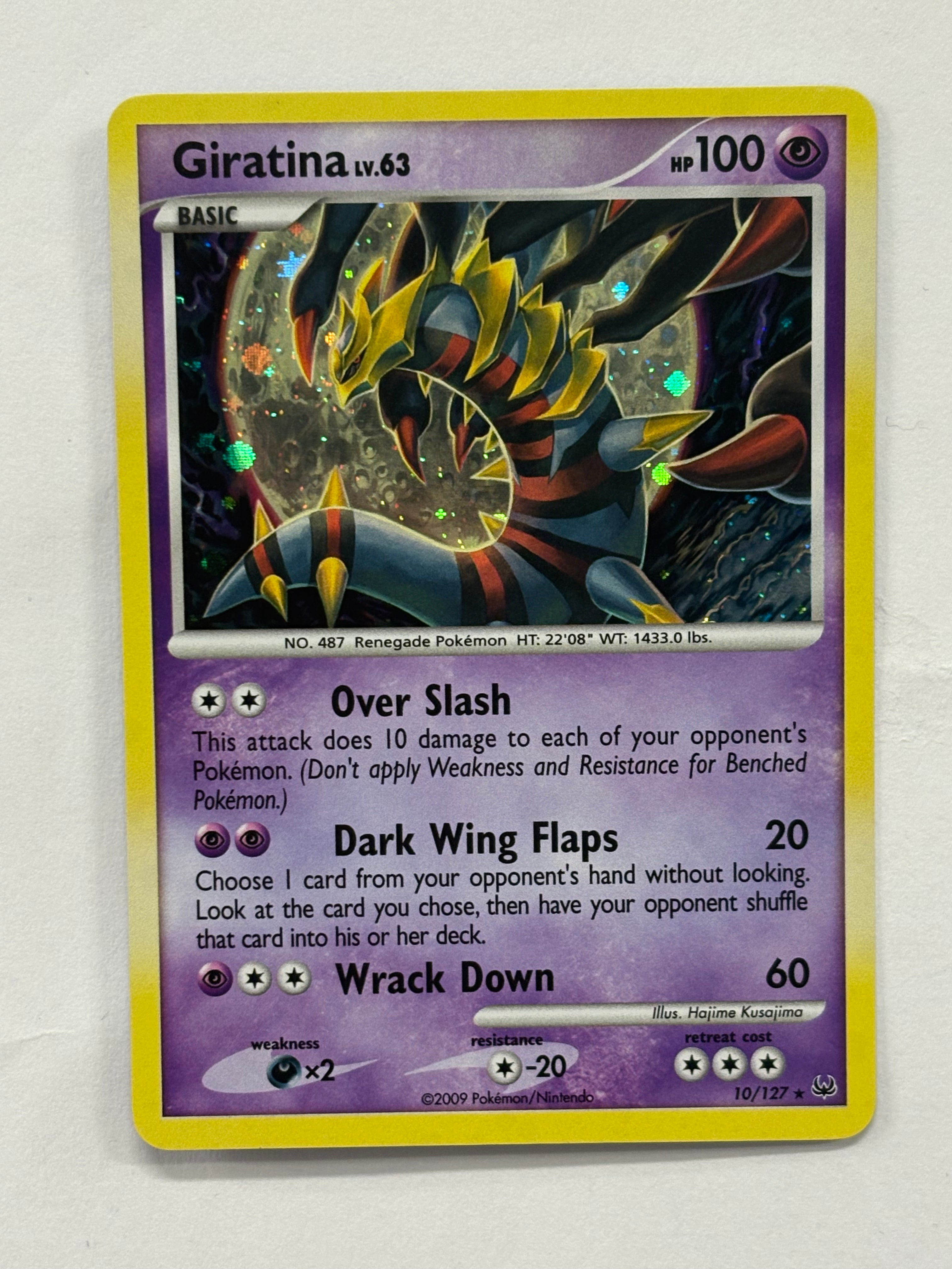 Pokémon TCG - Platinum Giratina 10/127 NM