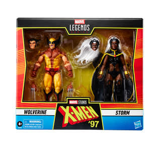 Hasbro Marvel Legend Series X-Men '97 Wolverine & Storm 2 Pack Action Figure