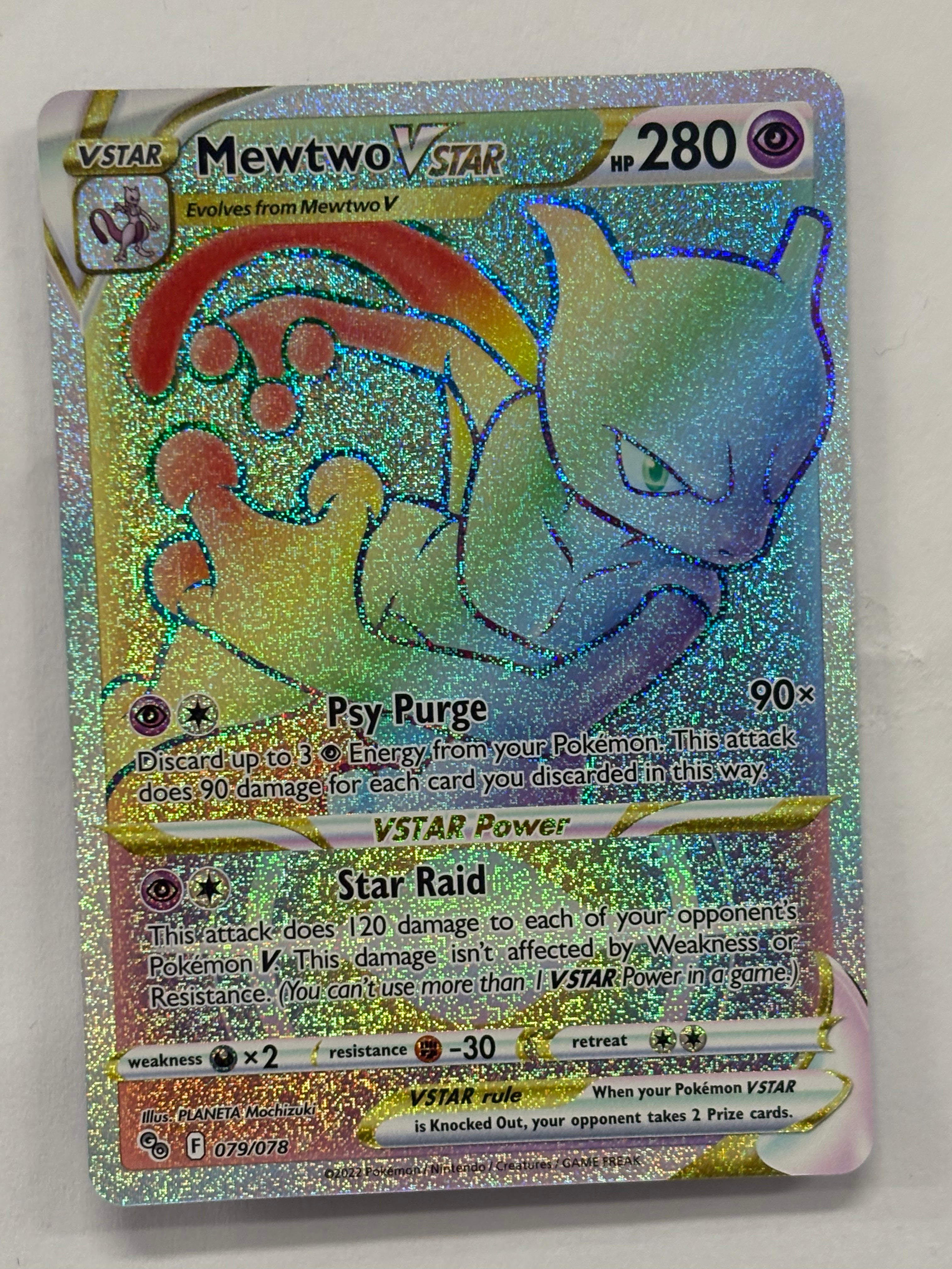 Pokémon TCG - Pokémon GO Mewtwo VSTAR 079/078 NM