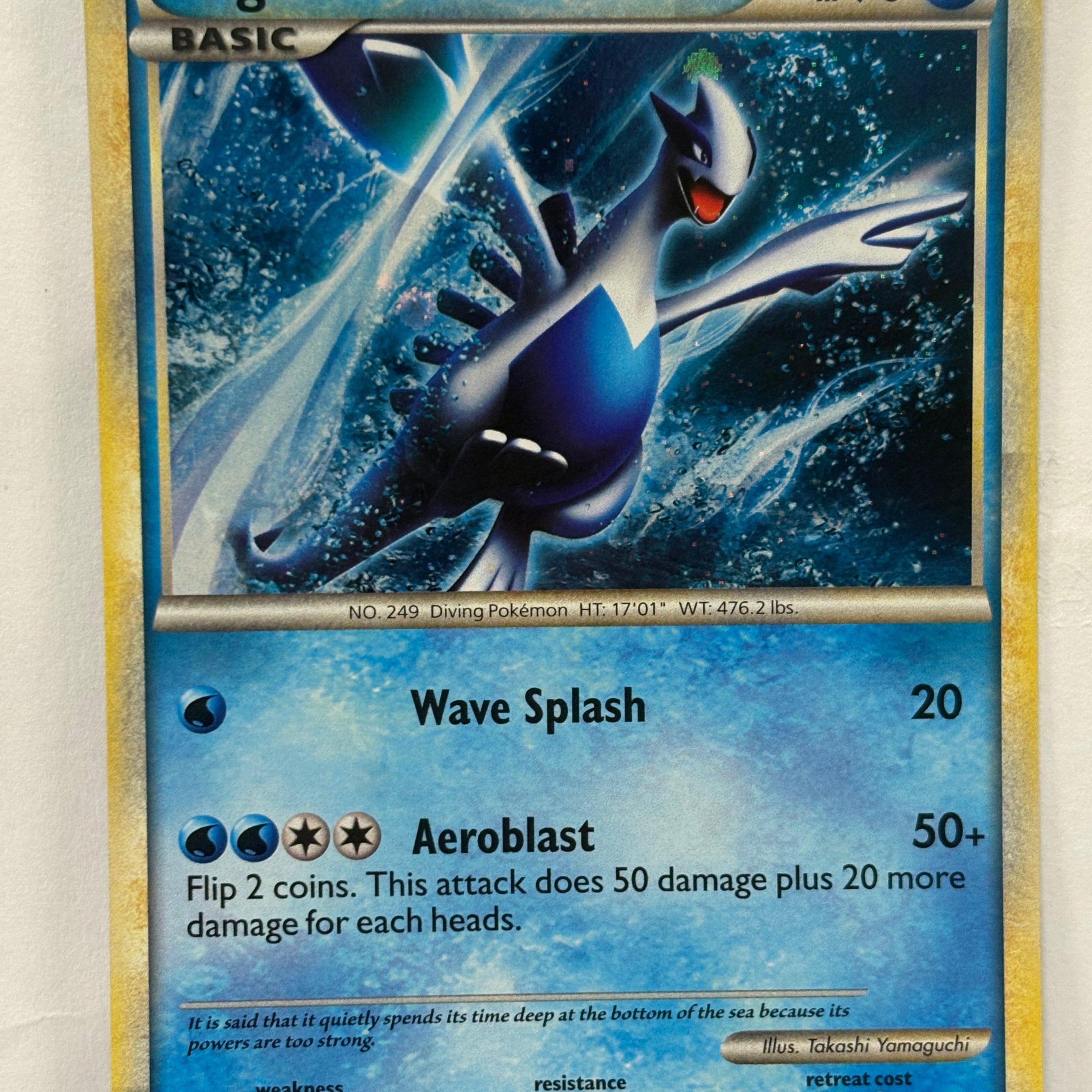 Pokémon TCG - HeartGold & SoulSilver Promo Lugia HGSS02 (Holo) NM