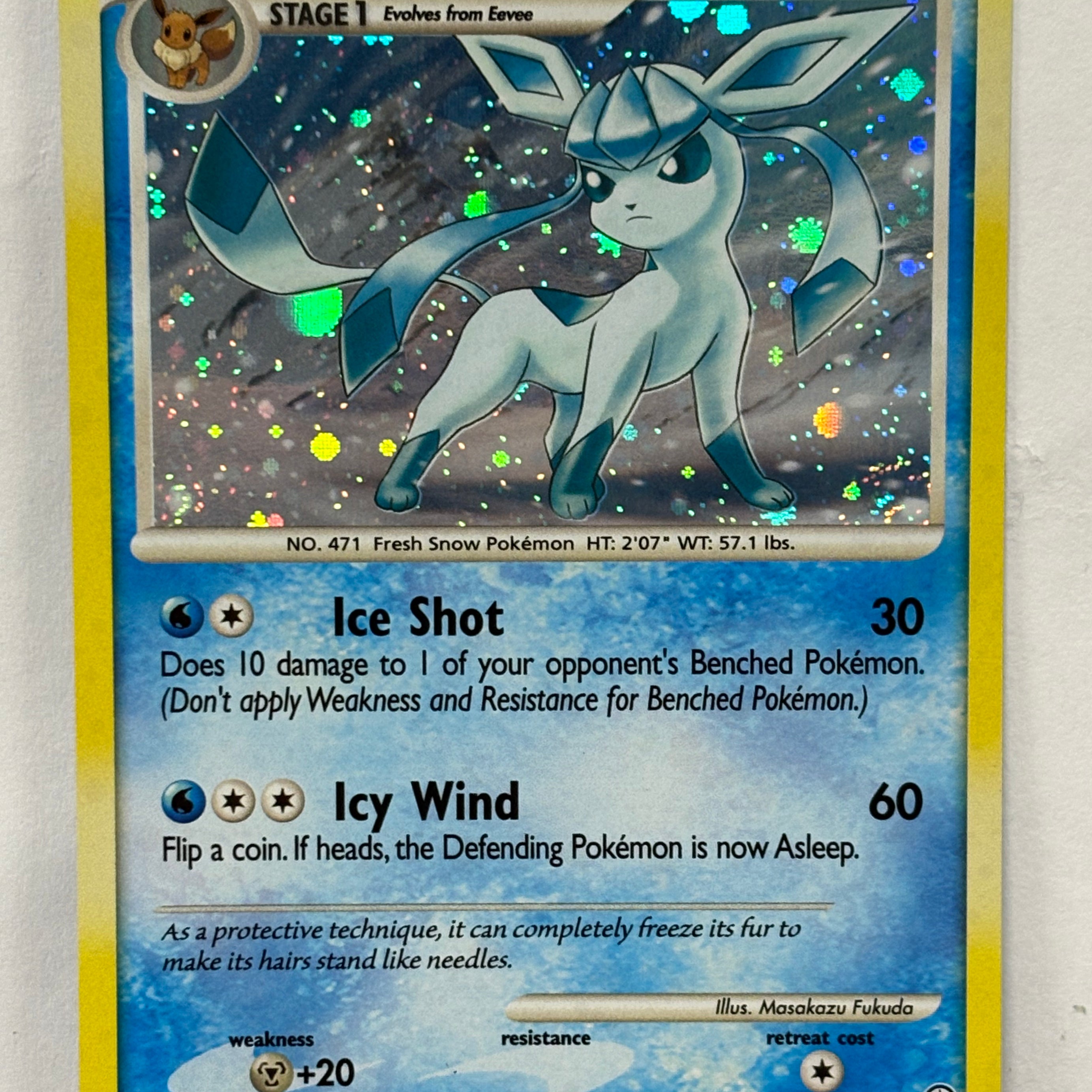Pokémon TCG - Majestic Dawn Glaceon 20/100 NM