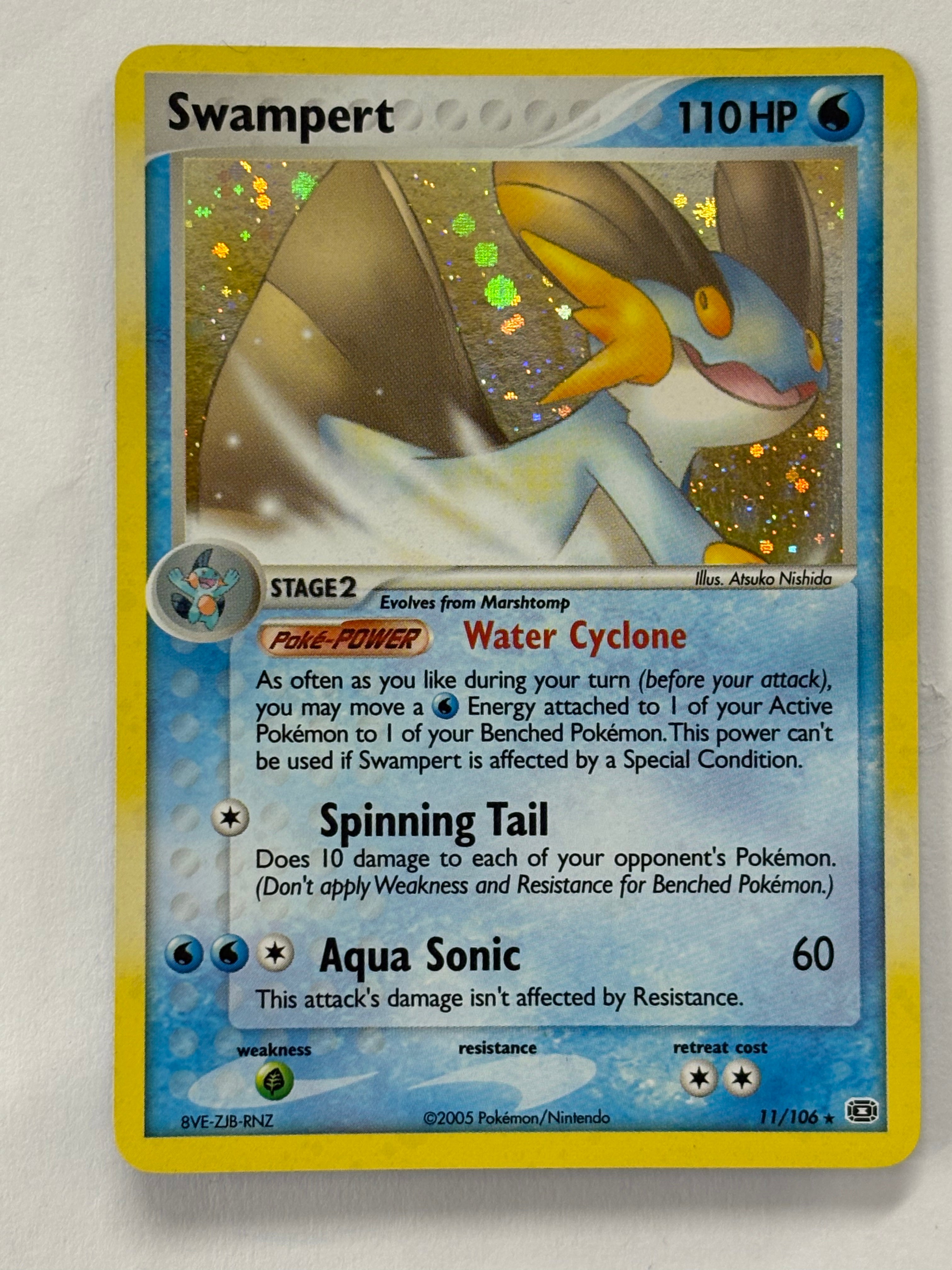 Pokémon TCG - Emerald Swampert 11/106 NM