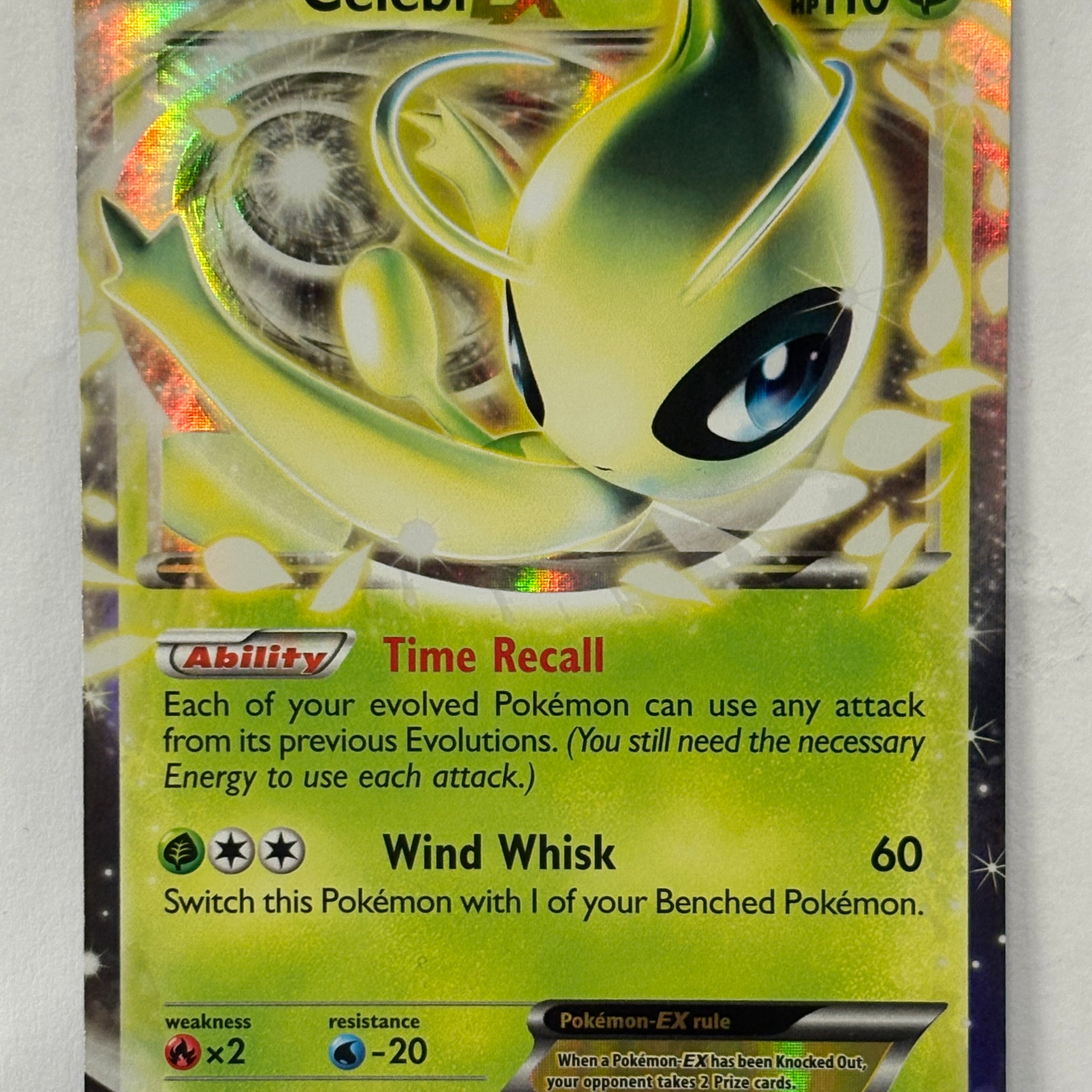 Pokémon TCG - Boundaries Crossed Celebi EX 9/149 NM