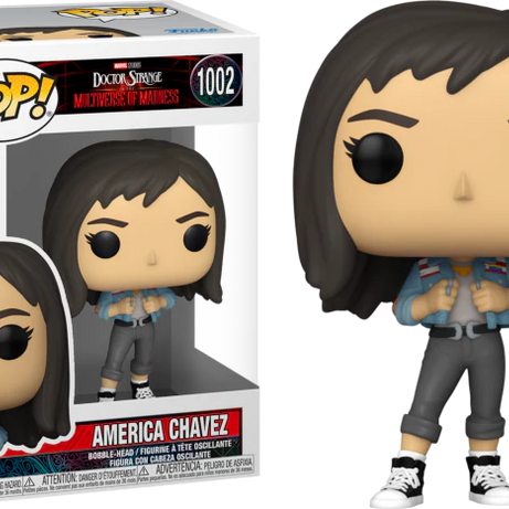 Funko Pop! Marvel Studios Doctor Strange In The Multiverse Of Madness America Chavez #1002