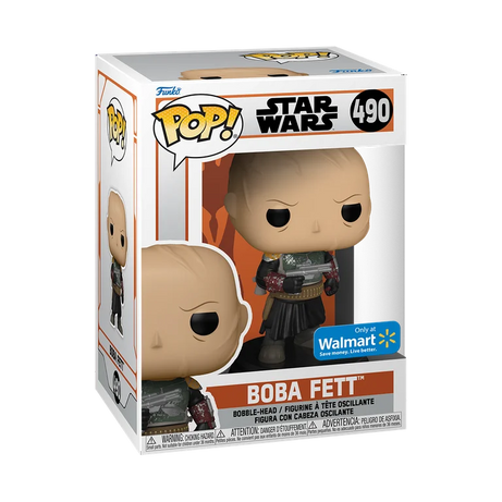 Funko Pop! Star Wars Boba Fett #490 Walmart Exclusive