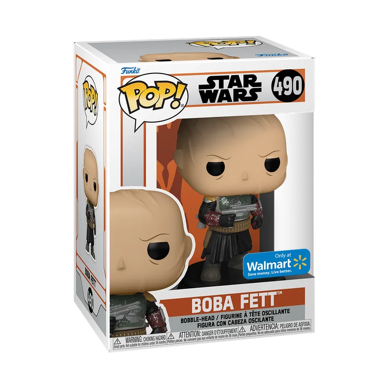 Funko Pop! Star Wars Boba Fett #490 Walmart Exclusive