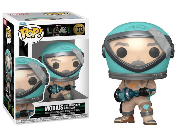 Funko Pop! Marvel Studios Loki Season 2 Mobius TVA Temporal Core Suit #1313