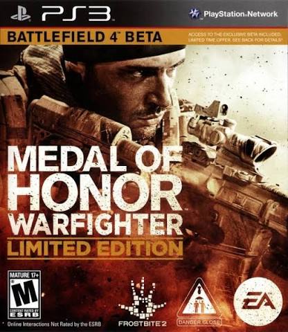 PlayStation 3 Medal of Honor Warfighter Limited Edition Video Game