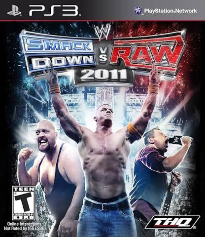PlayStation 3 Smackdown vs Raw 2011 Video Game