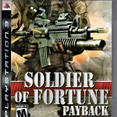 PlayStation 3 Soldier of Fortune Payback Video Game