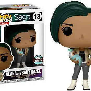Funko Pop! Comics Saga Alana with Baby Hazel #13 Specialty Series