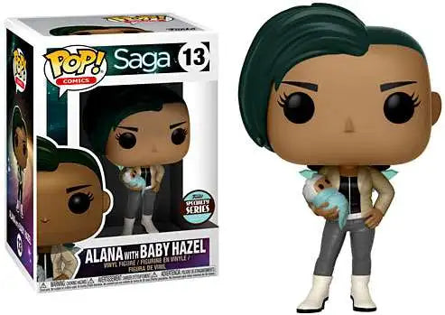 Funko Pop! Comics Saga Alana with Baby Hazel #13 Specialty Series