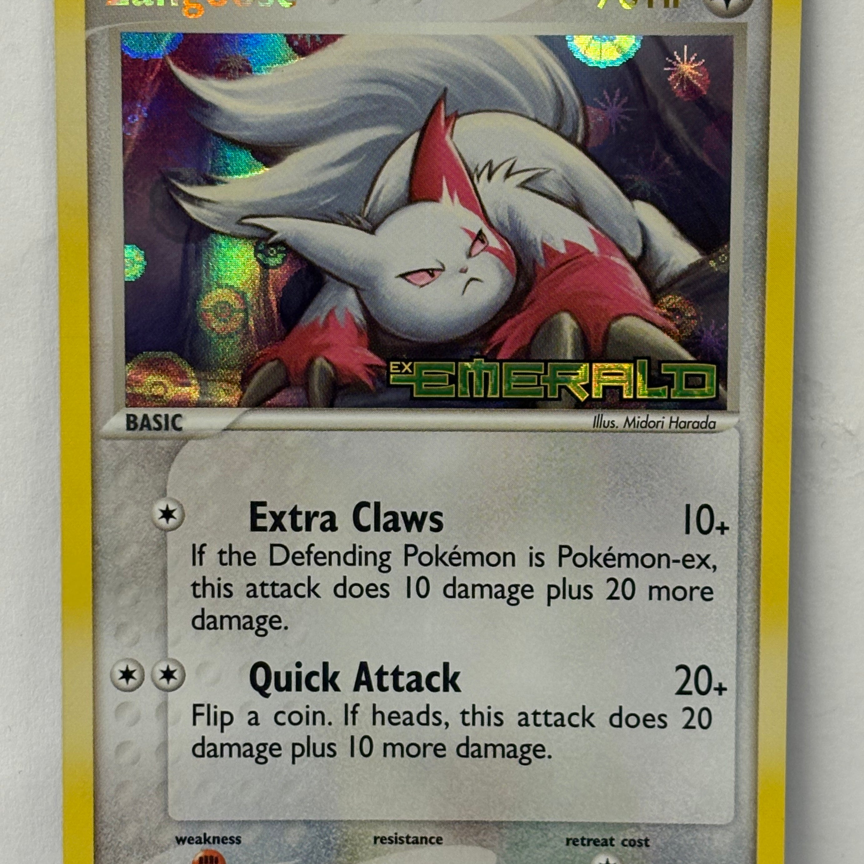 Pokémon TCG - Emerald Zangoose (Stamped) 21/106 NM