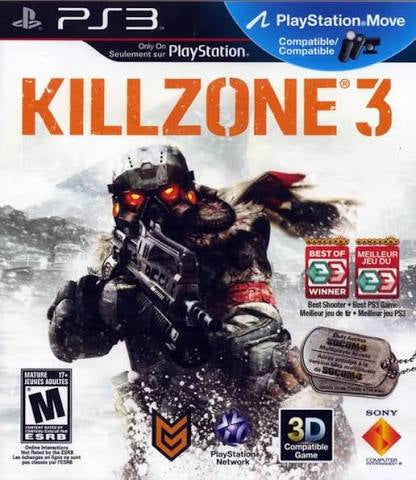 PlayStation 3 Killzone 3 Video Game