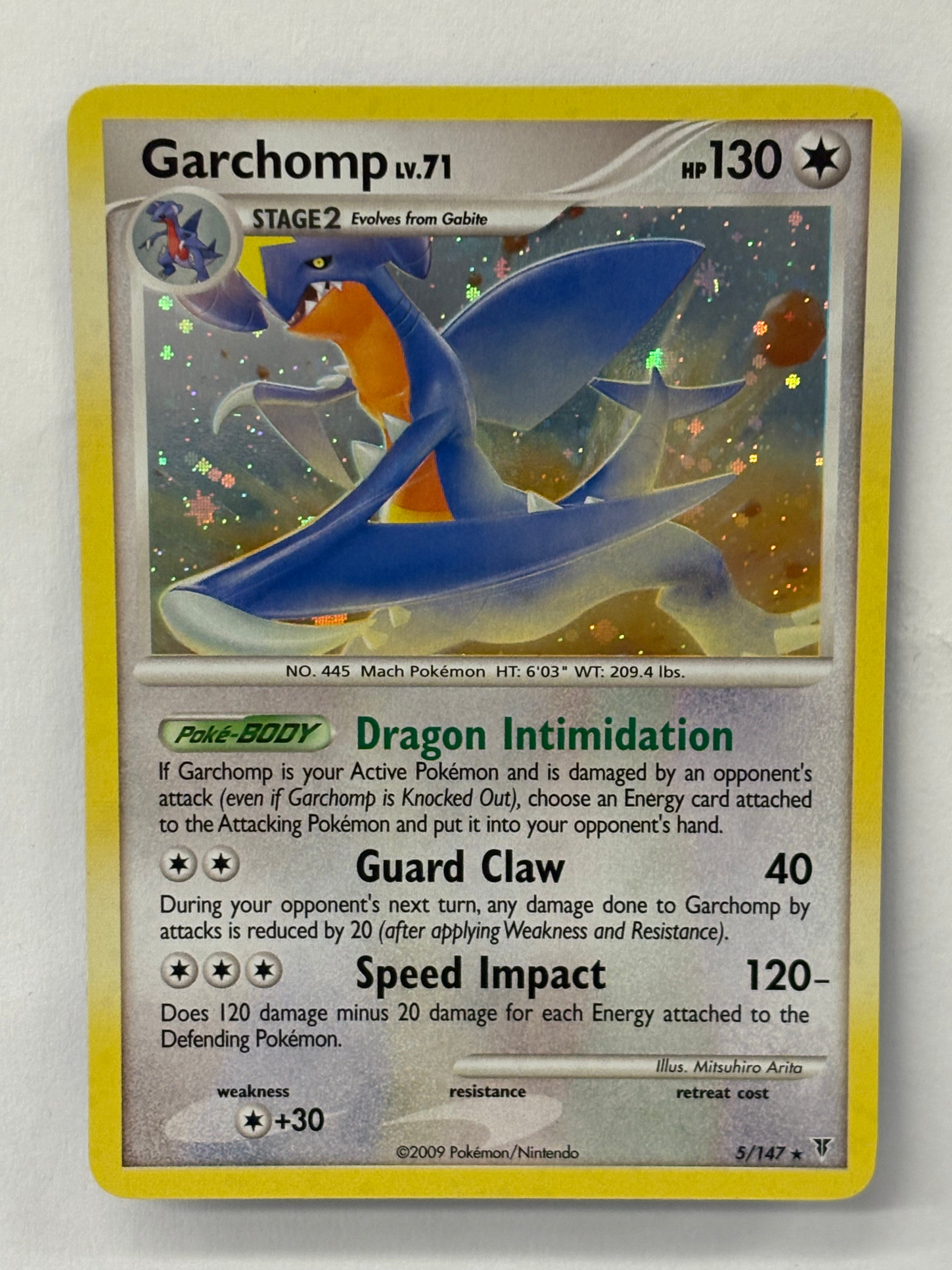 Pokémon TCG - Supreme Victors Garchomp (Holo) 5/147 NM
